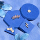 Pave Diamond Coin Piercing Earring