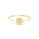 Pave Diamond Disc Ring
