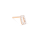 Pave Number Stud 