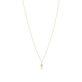 Pave Topaz Key Pendant