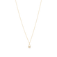 Pave Topaz Lock Pendant