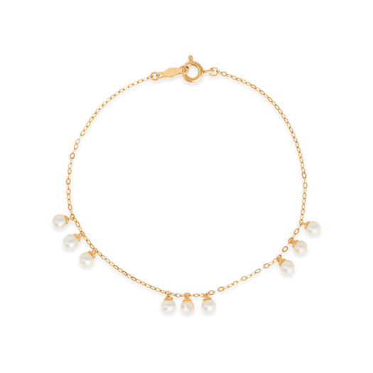Pearly Charm Bracelet – STONE AND STRAND