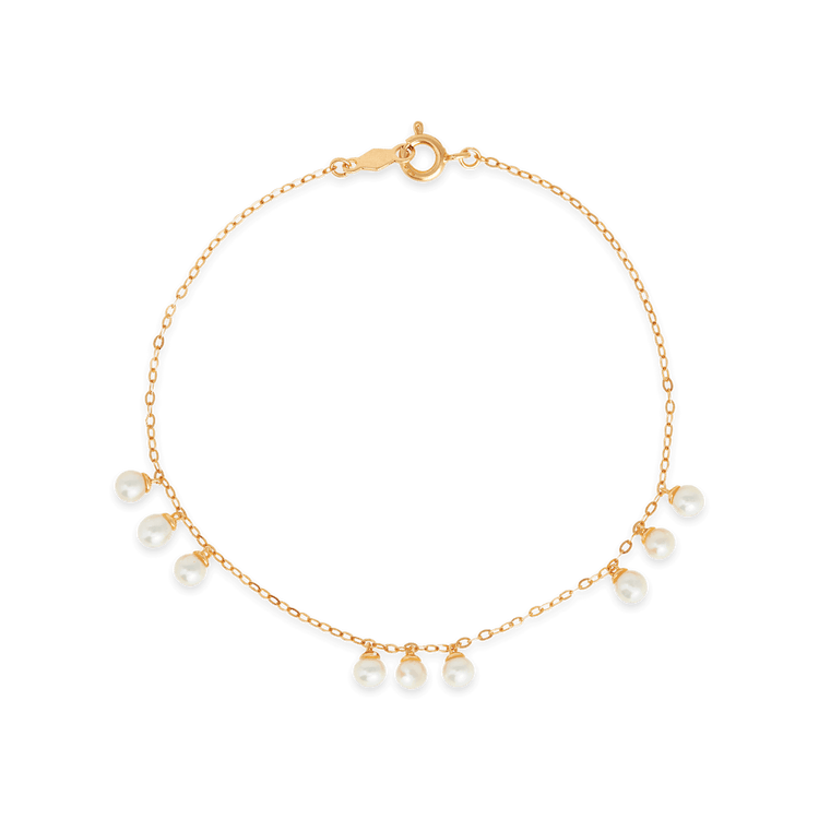 Pearly Charm Bracelet