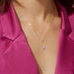 Image of 10K Yellow Gold Piece Of My Heart Necklace with Stone and Strand Necklaces
