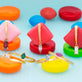 Pink Candy Bar Drop Earrings
