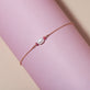 Pink Power Pearl Slider Bracelet