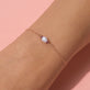 Pink Power Pearl Slider Bracelet
