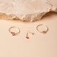 Pink Tourmaline and Diamond Ring