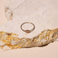 Pink Tourmaline and Diamond Ring