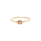 Pink Tourmaline and Diamond Ring