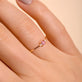 Pink Tourmaline and Diamond Ring