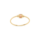 Pink Tourmaline and Diamond Ring