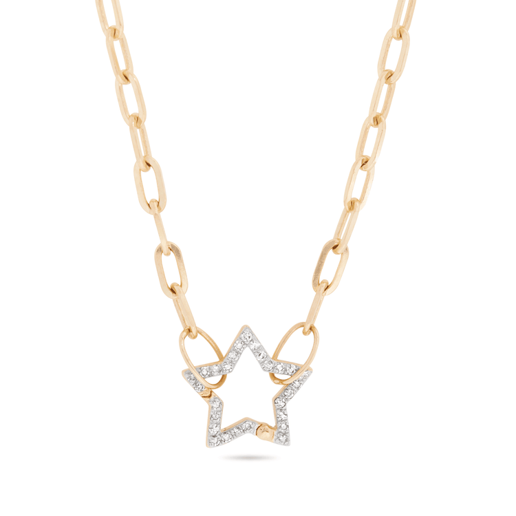 Pop and Lock Star Necklace