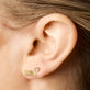 Pave Diamond Heart Stud