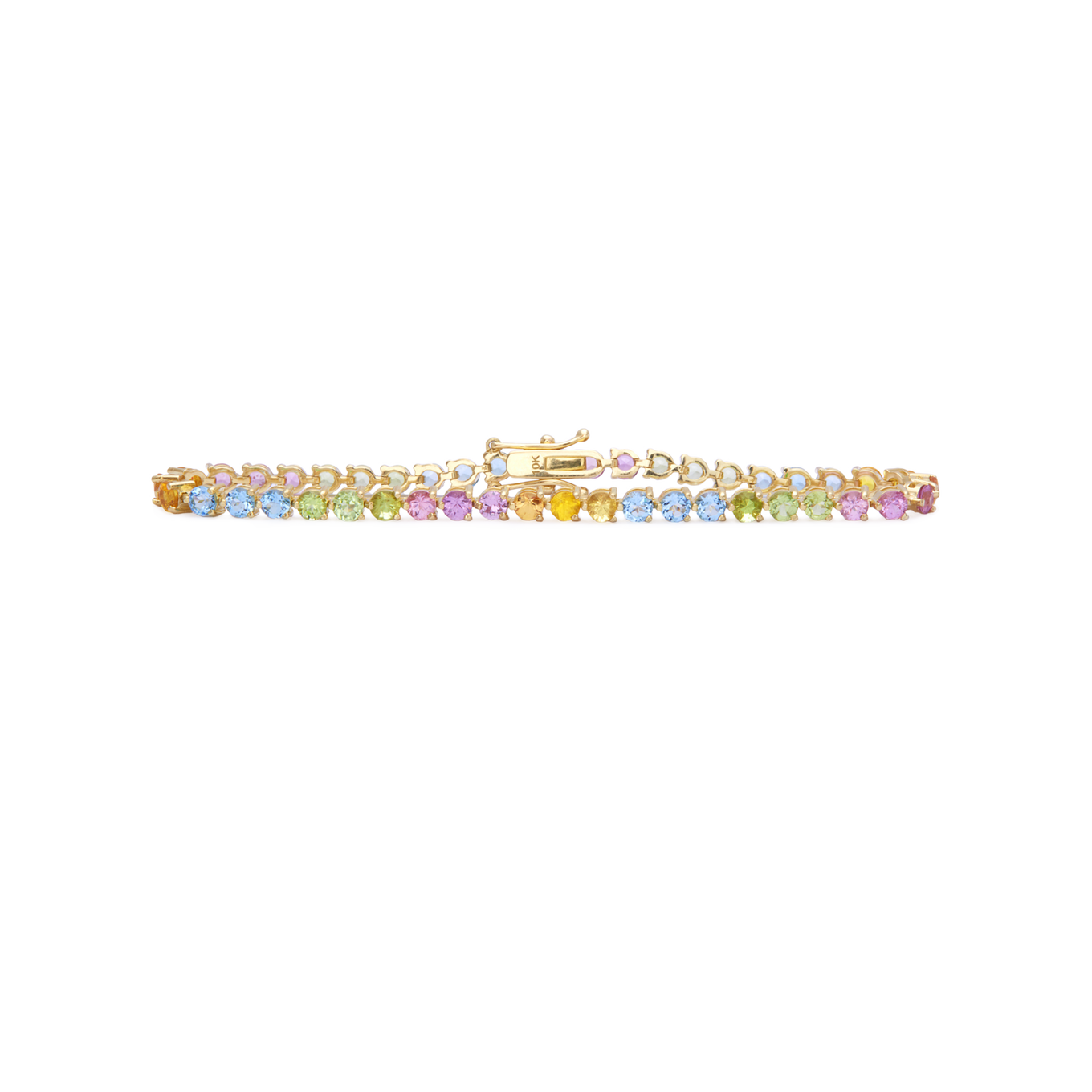 Rainbow Bright Tennis Bracelet STONE AND STRAND