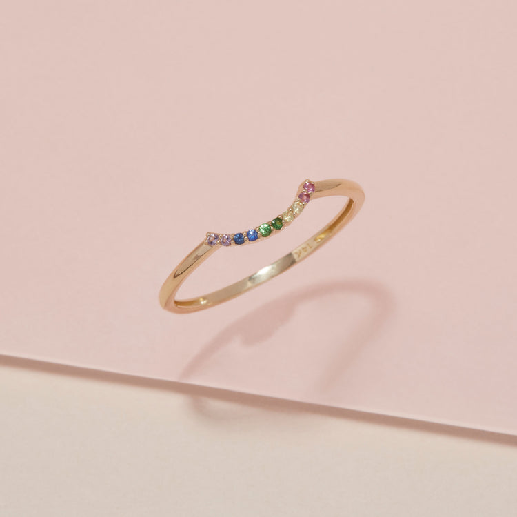 Unicorn Trail Rainbow Ring