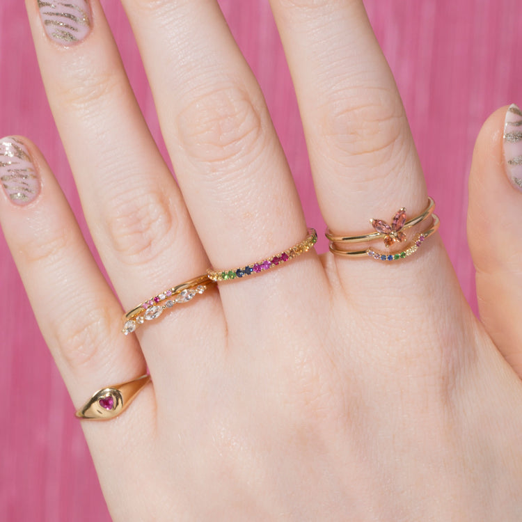 Unicorn Trail Rainbow Ring