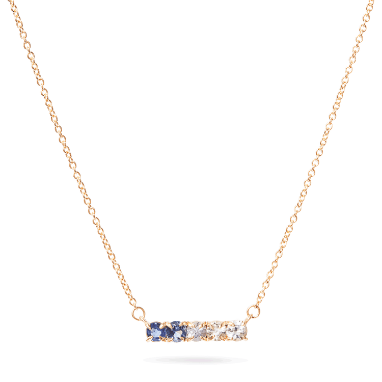 Raise The Bar Le Bleu Necklace