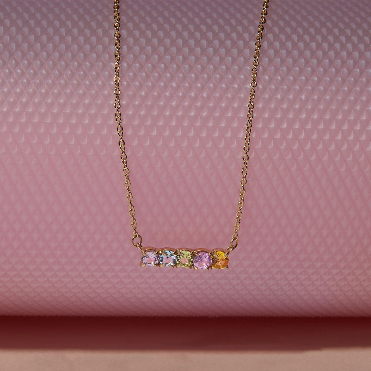 Raise The Bar Unicorn Necklace