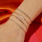 Raise The Bar White Topaz Bracelet