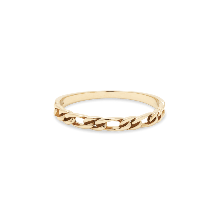 Figaro Chain Link Ring – STONE AND STRAND