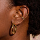 Rose Gold 15 Pave Diamond Ear Cuff