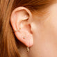 Rose Gold 15 Pave Diamond Ear Cuff