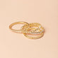 Rose Gold Marquise and Round Shape Pave Diamond Eternity Band