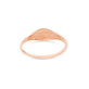 Rose Gold Mini Pinky Signet Ring