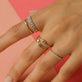 Rose Gold Small Baguette Diamond Ring