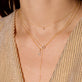 Rose Gold Teeny Diamond Choker Necklace