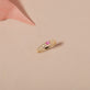 Ruby Baguette Pinky Ring