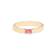 Ruby Baguette Pinky Ring