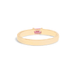 Ruby Baguette Pinky Ring