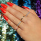 Ruby Baguette Pinky Ring