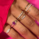 Ruby Bijoux Signet Ring