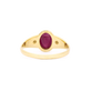 Ruby Bijoux Signet Ring