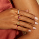 Ruby Luxe Pave Diamond Ring