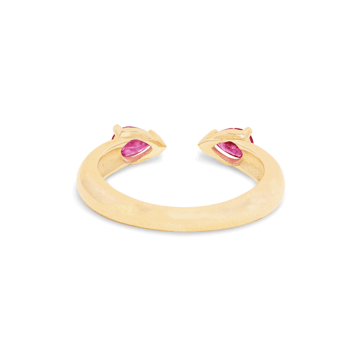 Ruby Pinch Ring