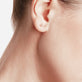 Image of 14K Yellow Gold Rosecut Diamond Stud on Models Ear