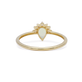 Sapphire Crowned Opal Ring