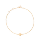 Stone and Strand 10K Yellow Gold Shell Bracelet Front Image