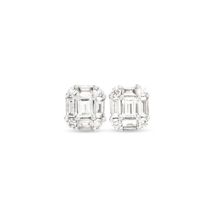 Shield Of Strength Stud Earrings