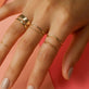 Slim Gold Round Band