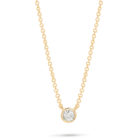 XL Diamond Code Necklace – STONE AND STRAND