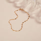 Stone and Strand 10K Yellow Gold Sparkle Chain Bracelet Editorial Image