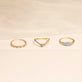 Sparkle Mini Signet Ring