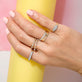 Sparkle Mini Signet Ring