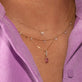 Sparkling Rosé Diamond Necklace