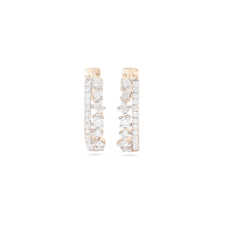 Sparks Fly Diamond Huggies